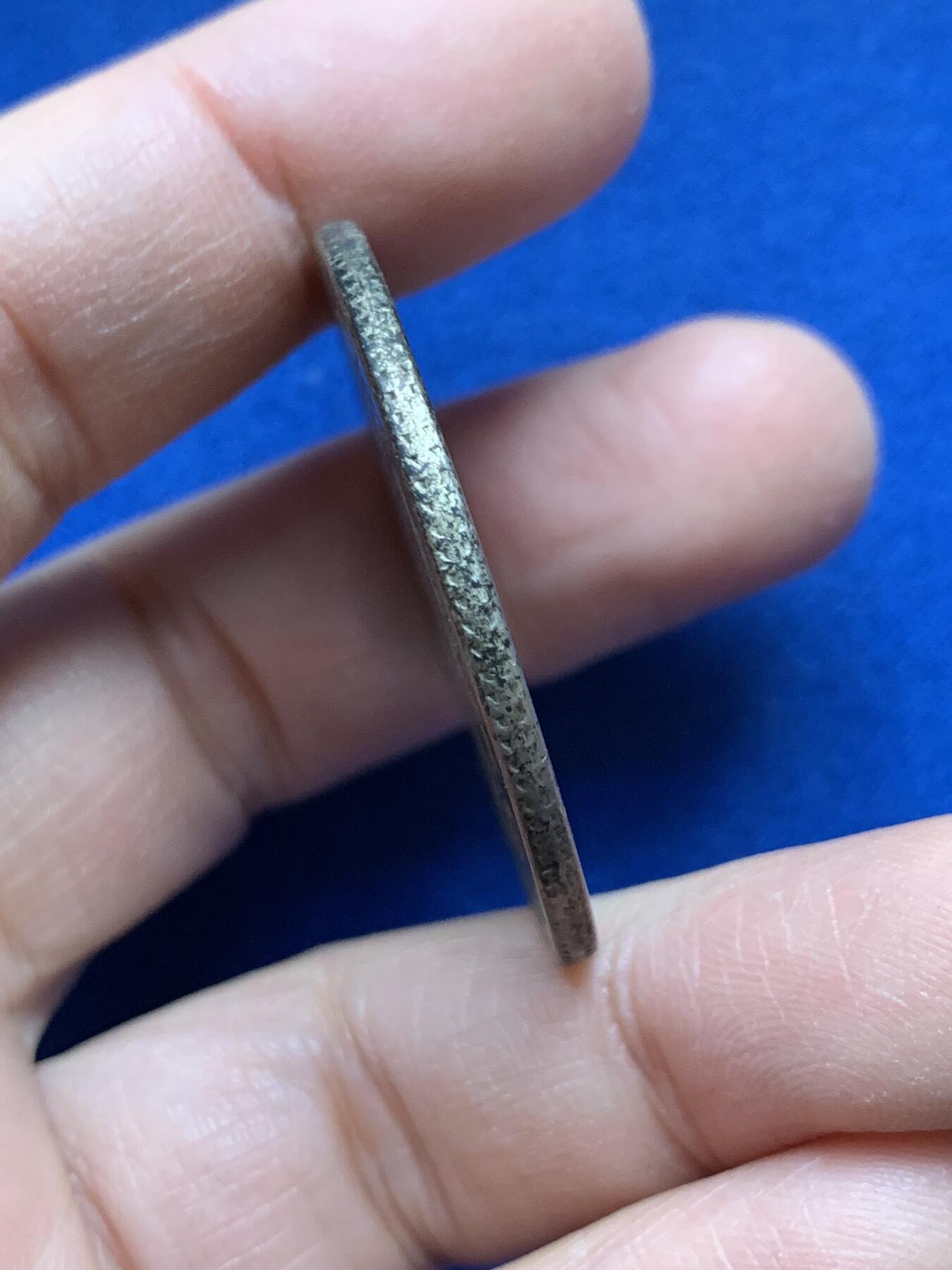 《竞宝斋》第443场 周日，周一，2场连拍 （全场包邮） 墨西哥1859 GO PF版 8R 鹰洋银币 中期版本 双面有划 细节见图