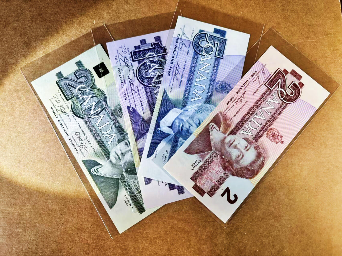 【Blue Auction】世界纸币精拍第757期——18级TOP拍卖/信誉/品质/专业/高效💫 【一组4张】加拿大2-20元 全新UNC