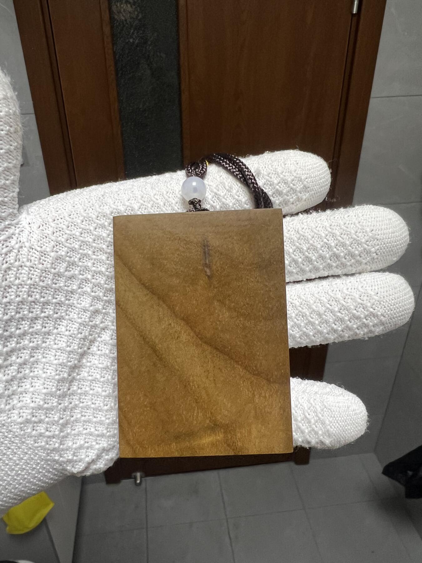 零元拍：金丝楠水波金丝牌子，香喷喷的小金砖，金光闪闪，70/50/13MM