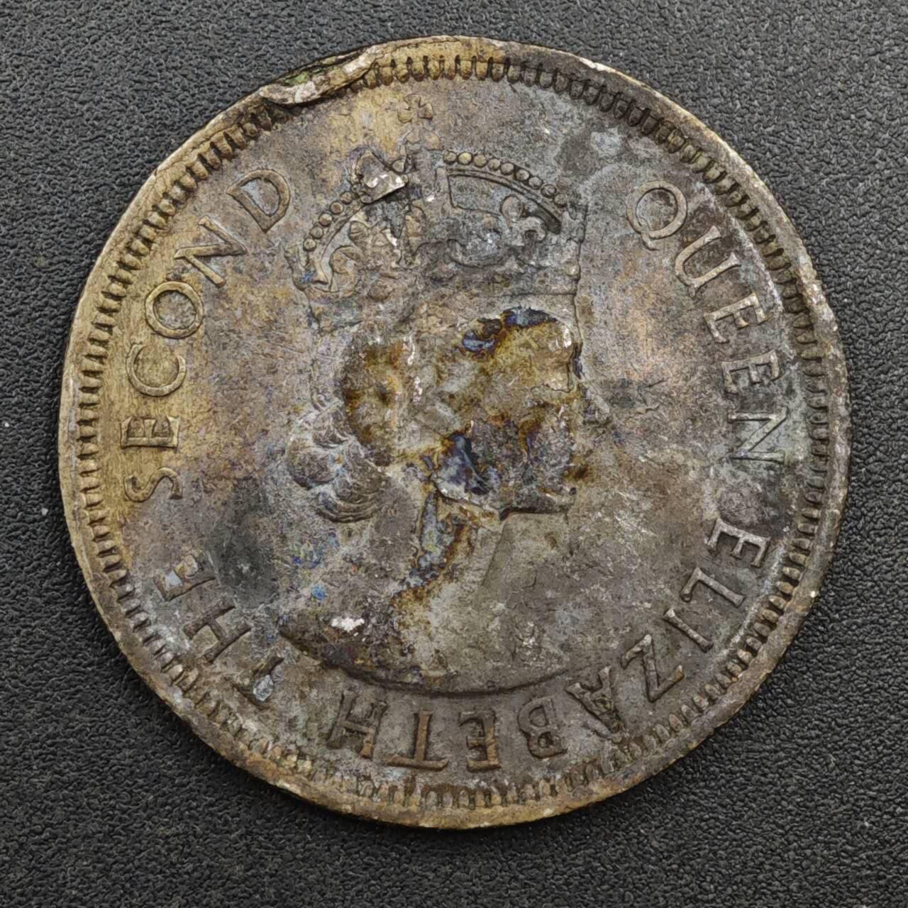 【淘币小摊】实时拍第八百一十三拍   散币场   满百包邮可预留二周 每周一统一发货   香港1960年壹圆