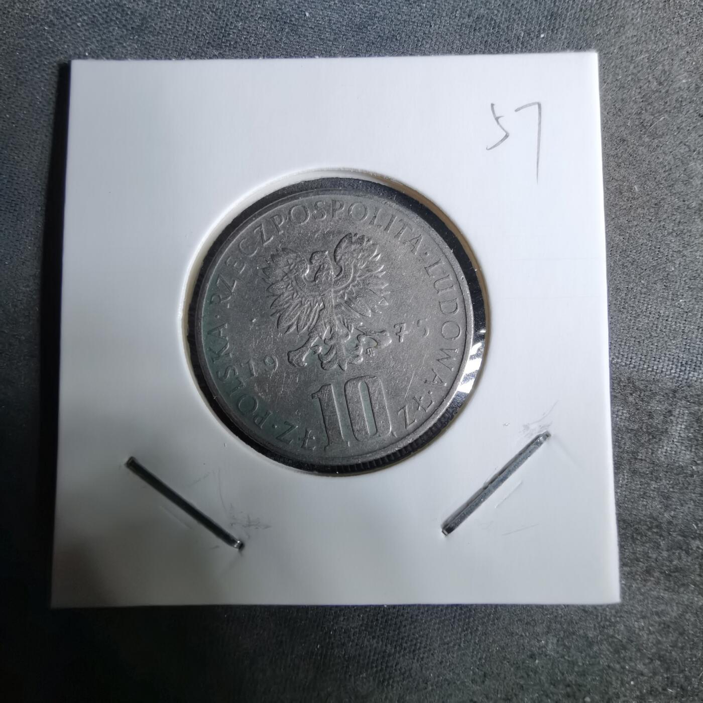 沼泽如烟--第918场 波兰1975年10兹罗提