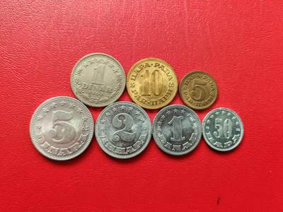 【云涧收藏】第八十一场 - 南斯拉夫7枚