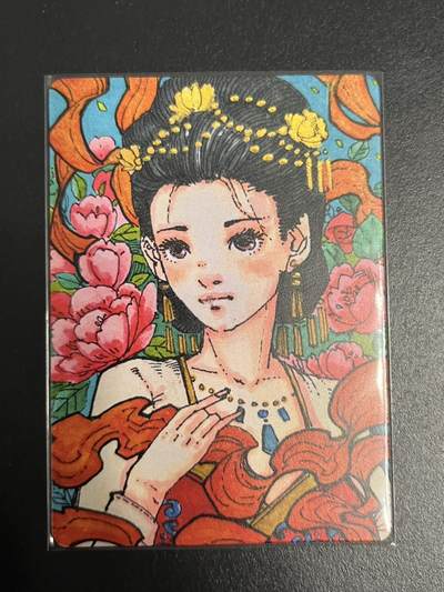 卡牌杂货铺专场拍卖第一场 11.29周六晚10:00截拍 - 【限编】小花瓣 手绘复刻卡 凤仪亭 限编132/259