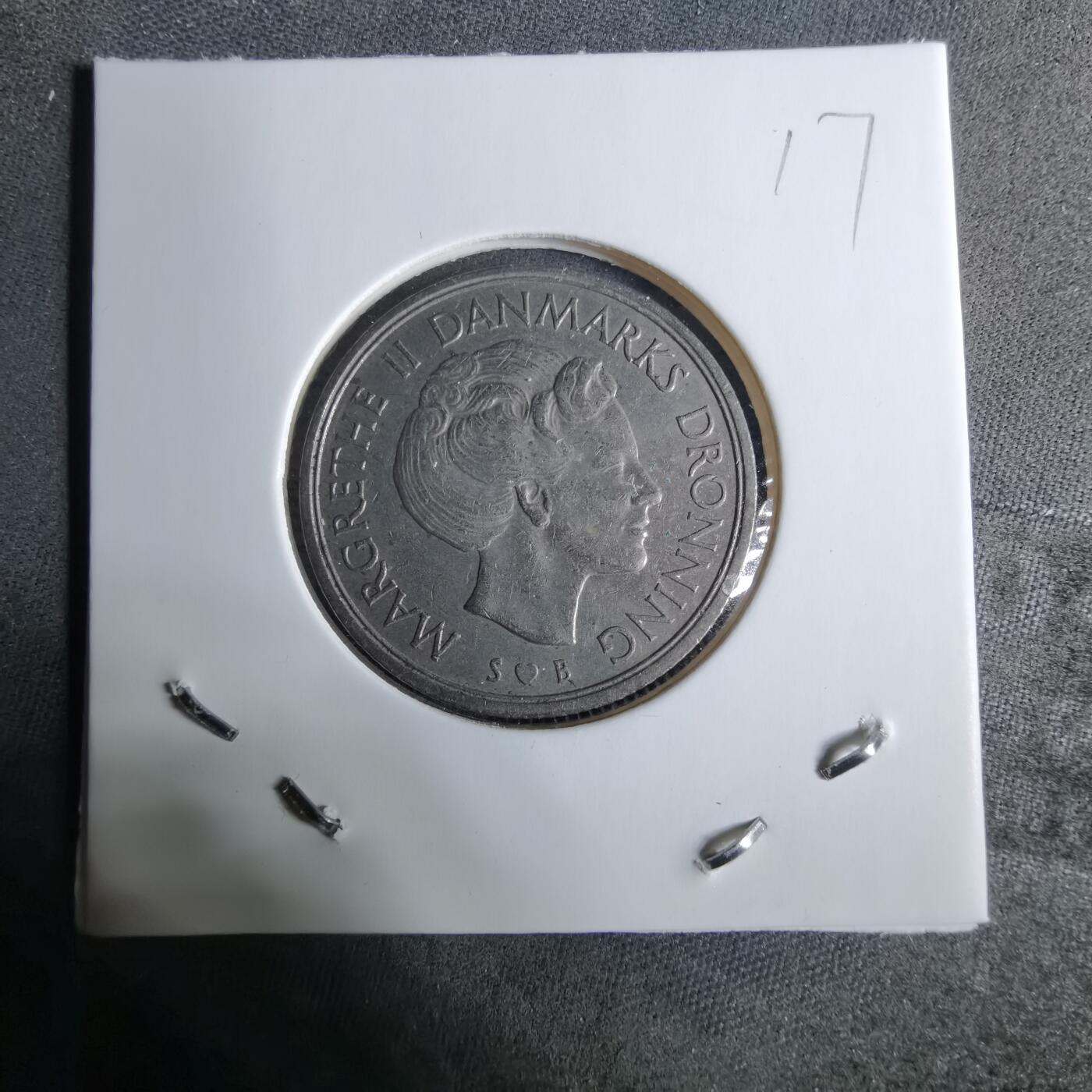 沼泽如烟--第918场 丹麦1977年1克朗