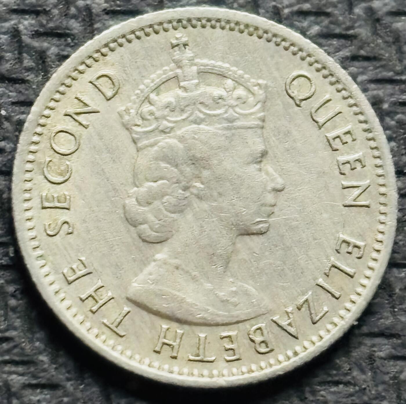 文馨钱币收藏第 284 场，【 长期接收代拍品】老藏家拍品南朝鲜李承晚时期货币，泰国大型纪念币，土耳其各时期及各国套币场 1961 年英属马来亚和婆罗洲 5 分，关门版