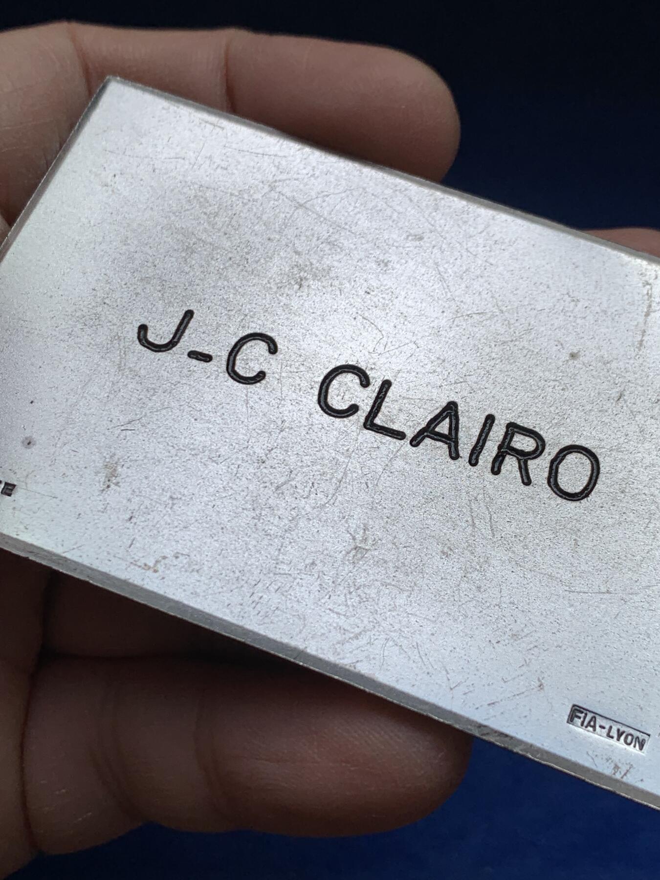 《竞宝斋》第443场 周日，周一，2场连拍 （全场包邮） 法国图勒国家兵工厂200周年方型纪念章 117.5克 50.7*76mm