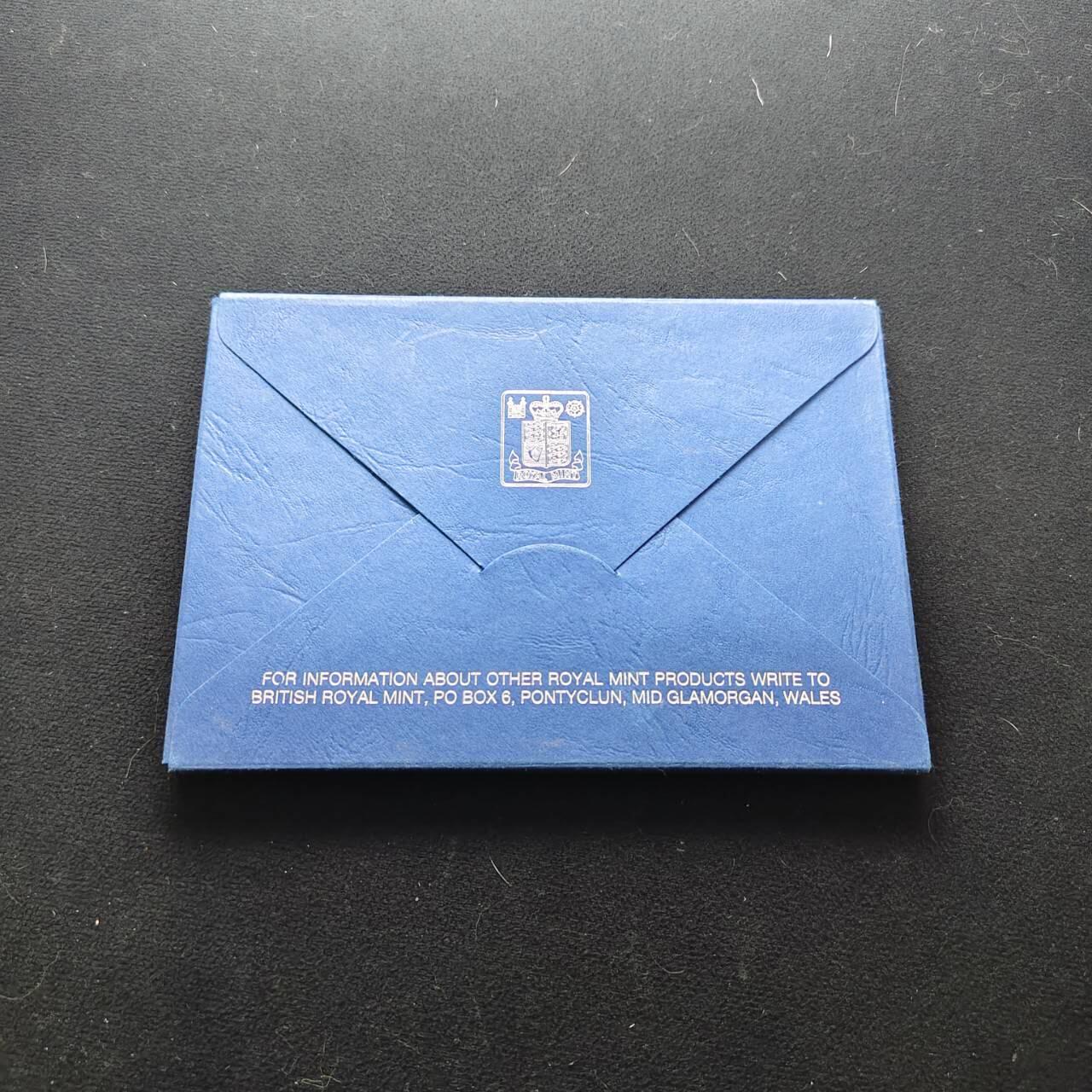 【全场包邮】纯粹捡漏拍485场（免费代拍第22场） 莱索托1979年官方发行皇家厂经典信封装精制套币-PS10