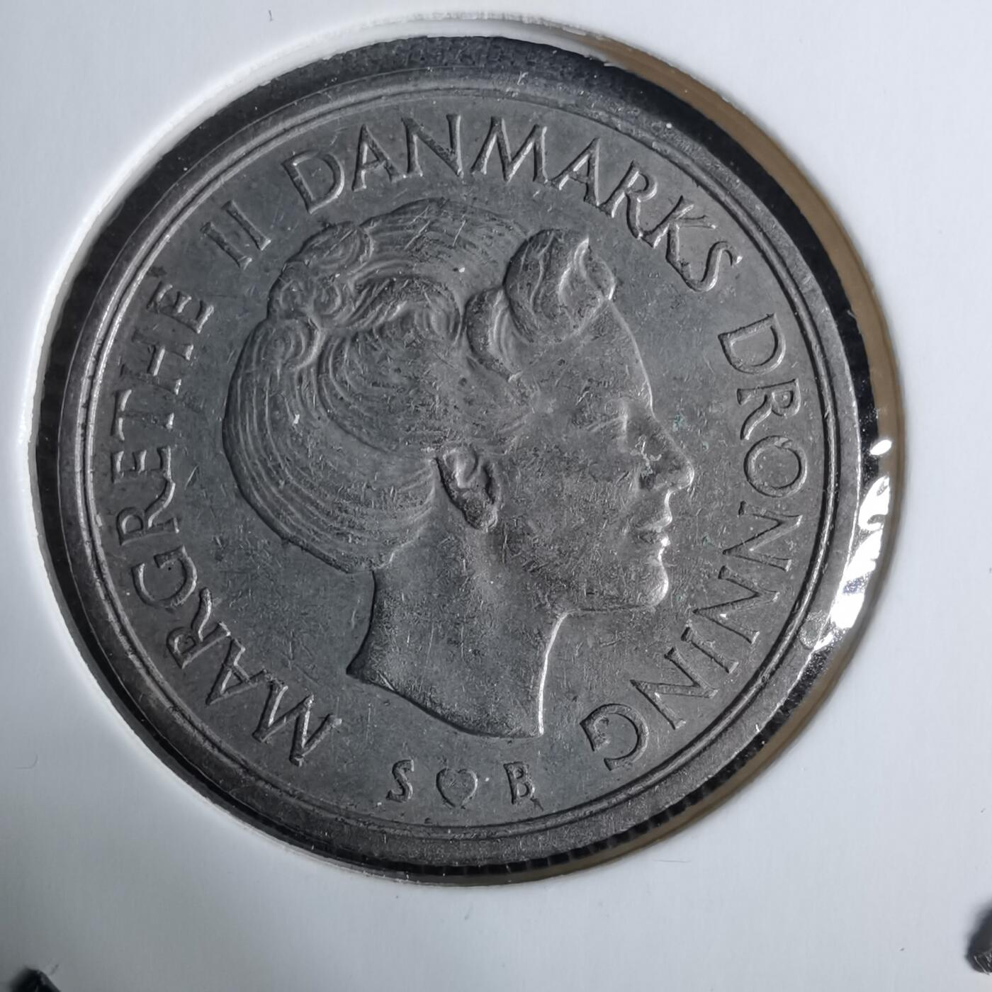 沼泽如烟--第918场 丹麦1977年1克朗