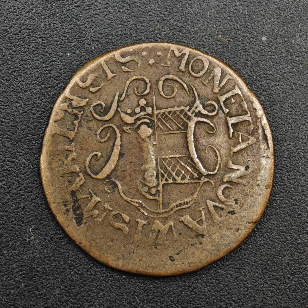 【淘币小摊】实时拍第八百一十三拍   散币场   满百包邮可预留二周 每周一统一发货   德国1845年3芬妮铜币