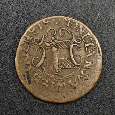 【淘币小摊】实时拍第八百一十三拍   散币场   满百包邮可预留二周 每周一统一发货   - 德国1845年3芬妮铜币