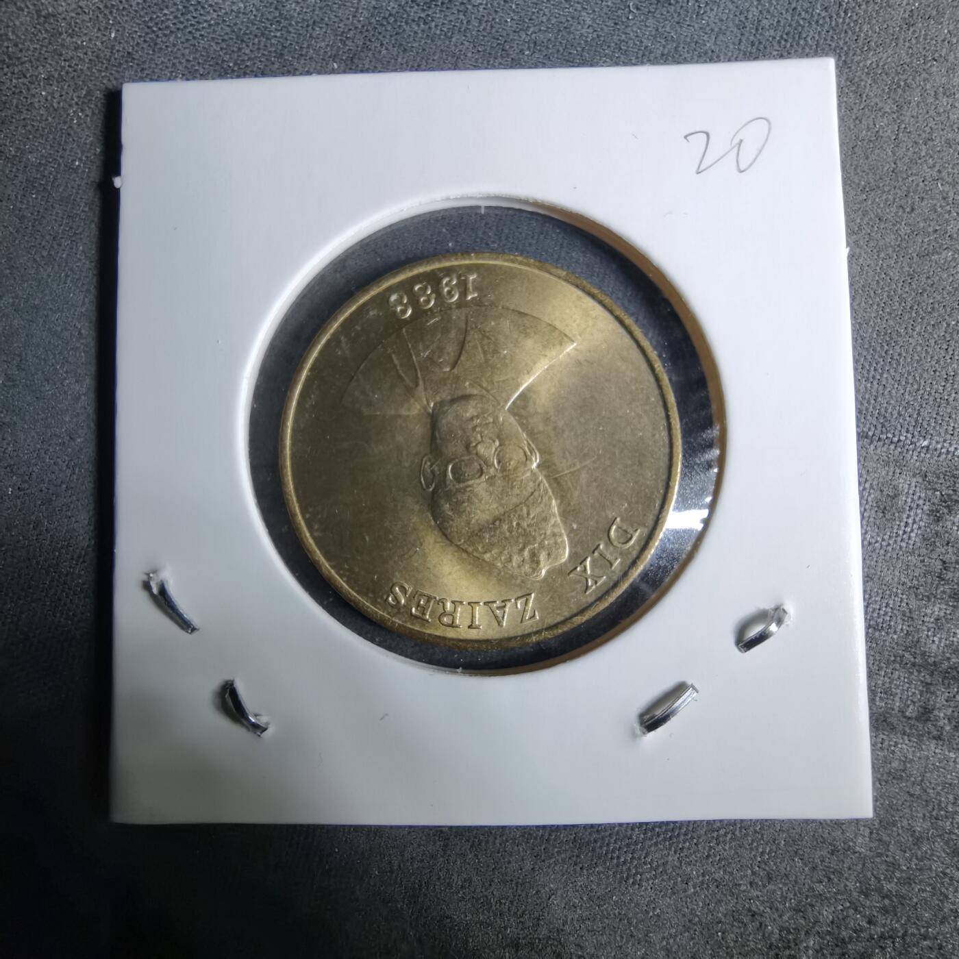 沼泽如烟--第918场 扎伊尔1983年10扎伊尔