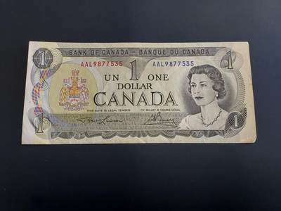 博彦收藏   12月8日 8点 钱币专场 - 加拿大 女皇1元  流通好品 