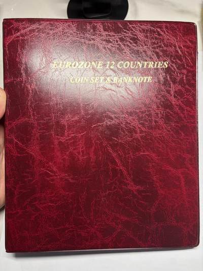 2025年集古藏今外币拍卖第十期-第10场—（总第290拍-纸币专场），本期拍完结算一次，发货时间2-3天，休息几天后继续新的一期拍卖。 - 入欧盟前初创12国纪念空册一本