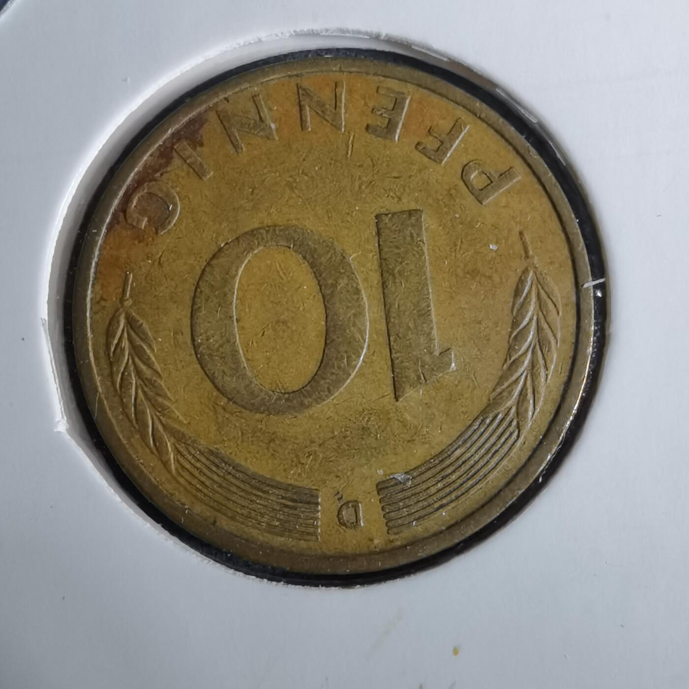 沼泽如烟--第918场 德国1971年5芬尼