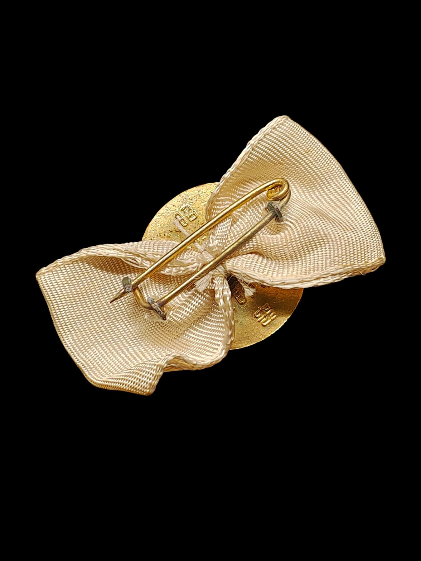 昭和七年1932年大谷派本愿寺两御法要铜鎏金庆赞纪念章