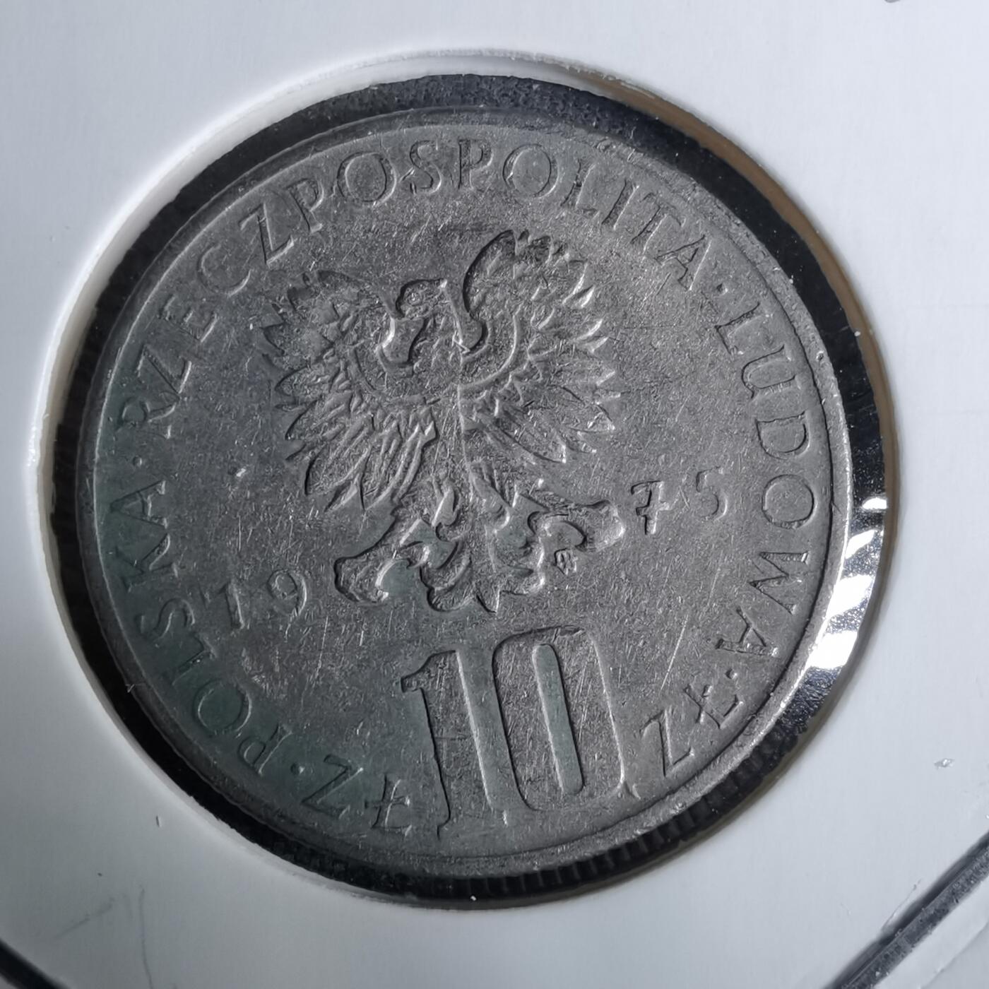 沼泽如烟--第918场 波兰1975年10兹罗提