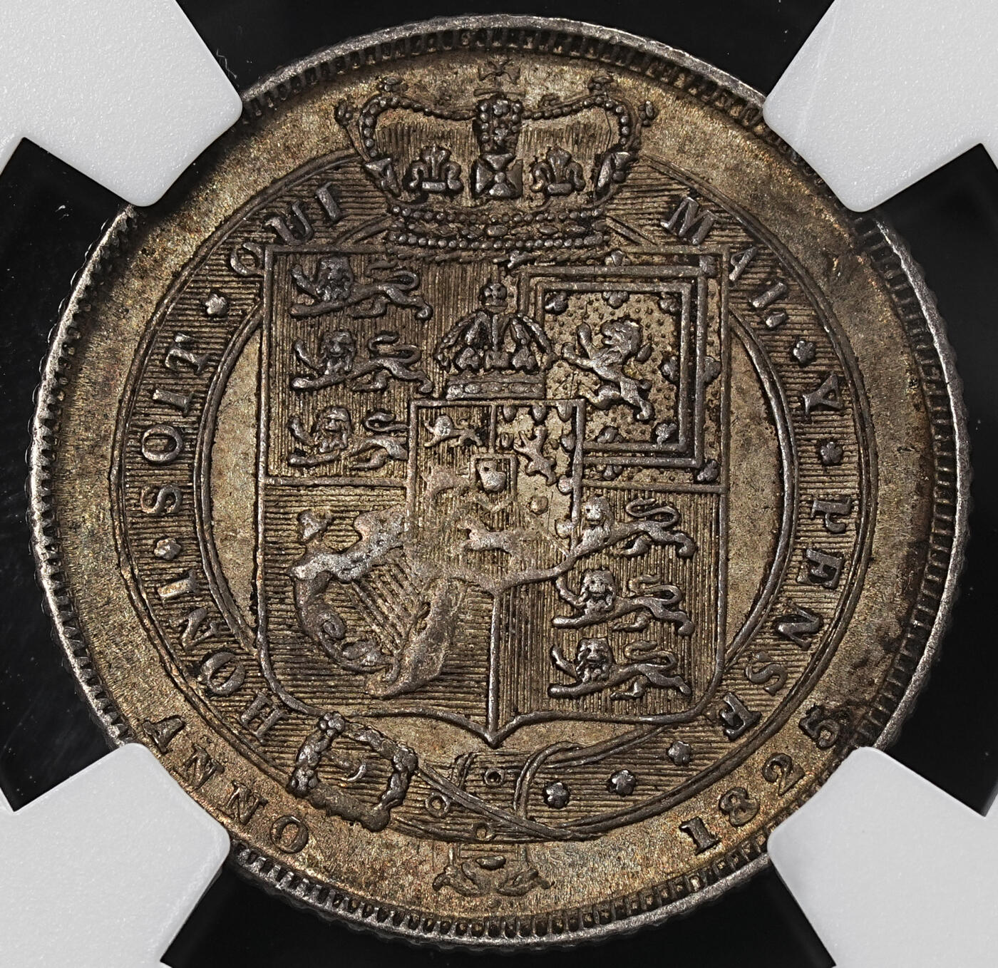 修遠堂世界钱币第九十五期 NGC MS62 1825年英国6便士银币 稀少品种