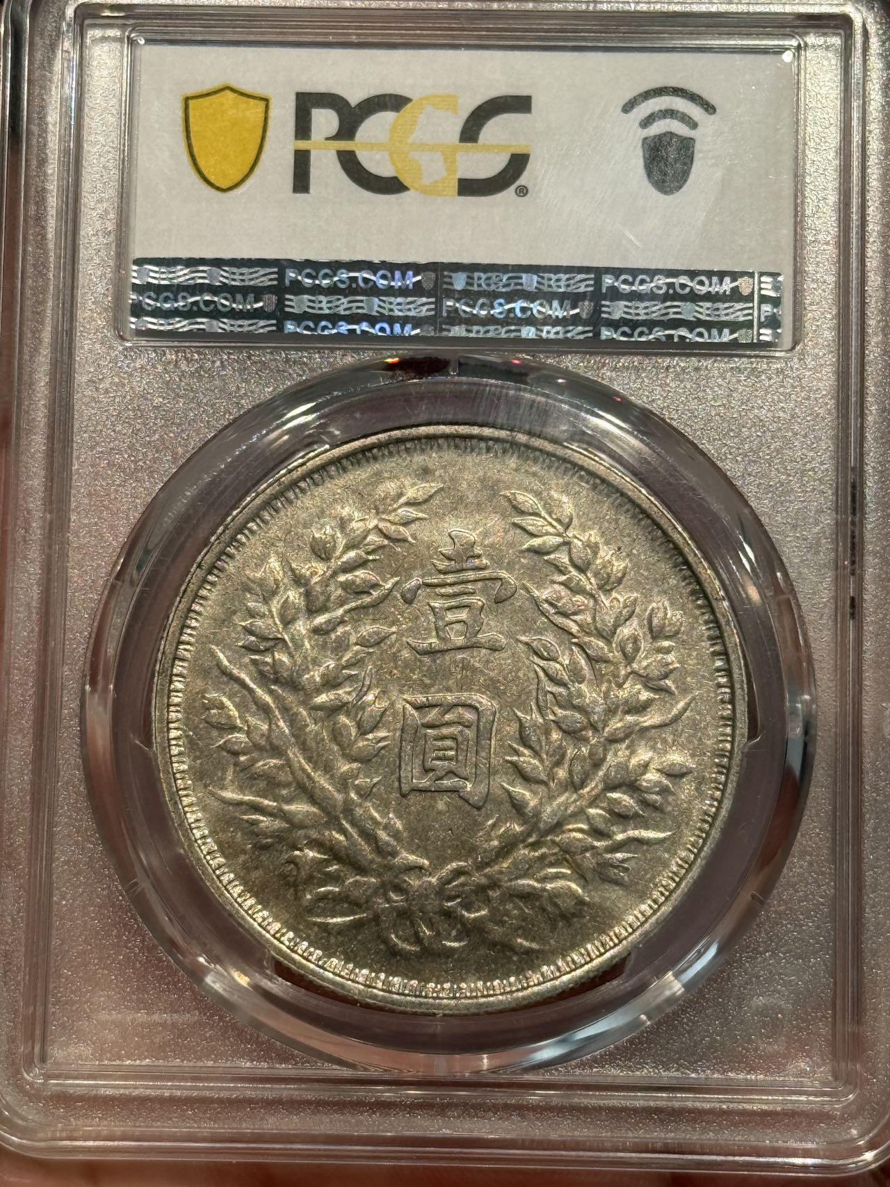币然PCGS机制币专场 PCGS50云南版大头