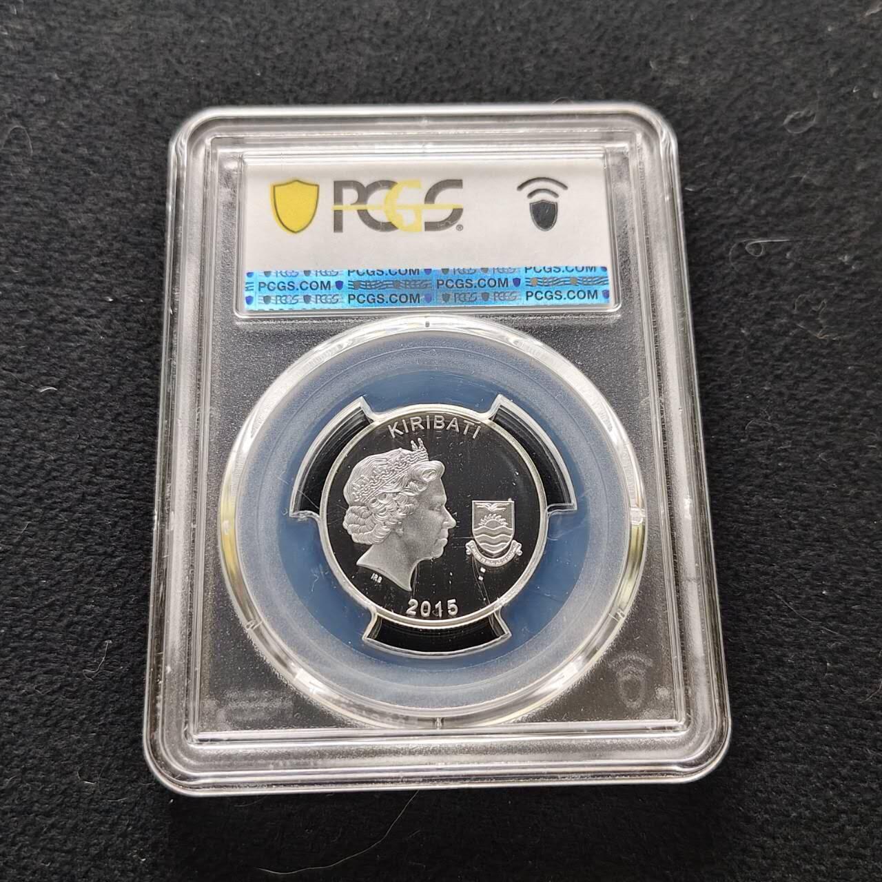 【全场包邮】纯粹捡漏拍485场（免费代拍第22场） 【收藏级·亚军分】基里巴斯2015年10元铭记一战系列加里波利登陆精制纪念银币-PCGS PR69 DCAM