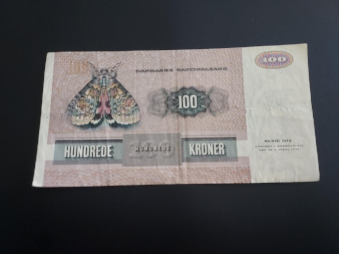 博彦收藏   12月8日 8点 钱币专场 丹麦100克朗 流通品 666开头