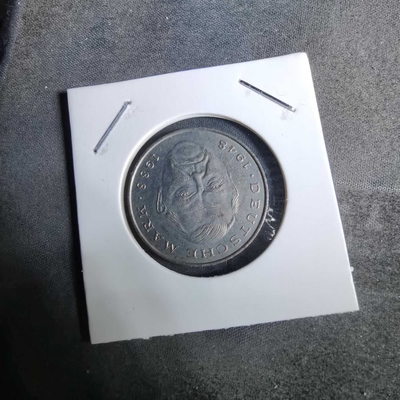 沼泽如烟--第918场 德国1989年2马克