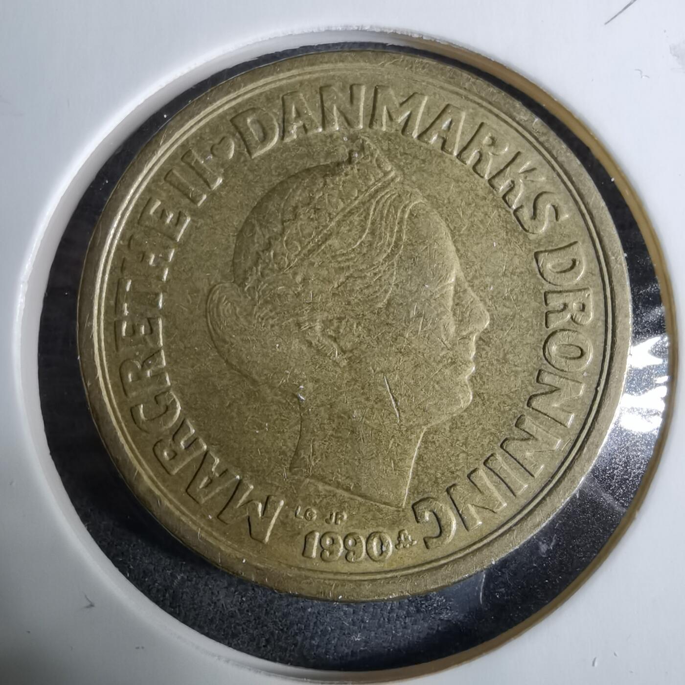 沼泽如烟--第918场 丹麦1990年20克朗