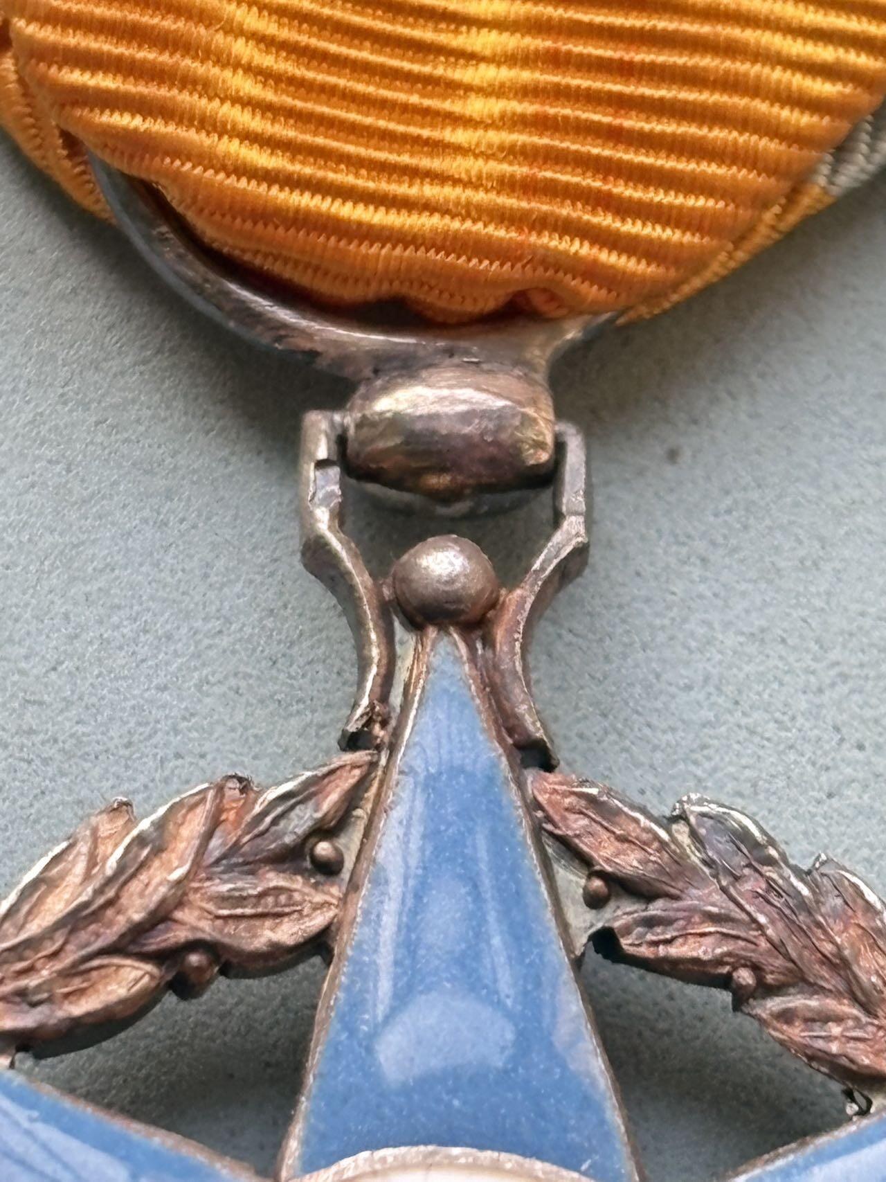 盛世勋华——号角文化勋章邮票专场拍卖第291期 法国骑士级社会功绩勋章 银制 带银标