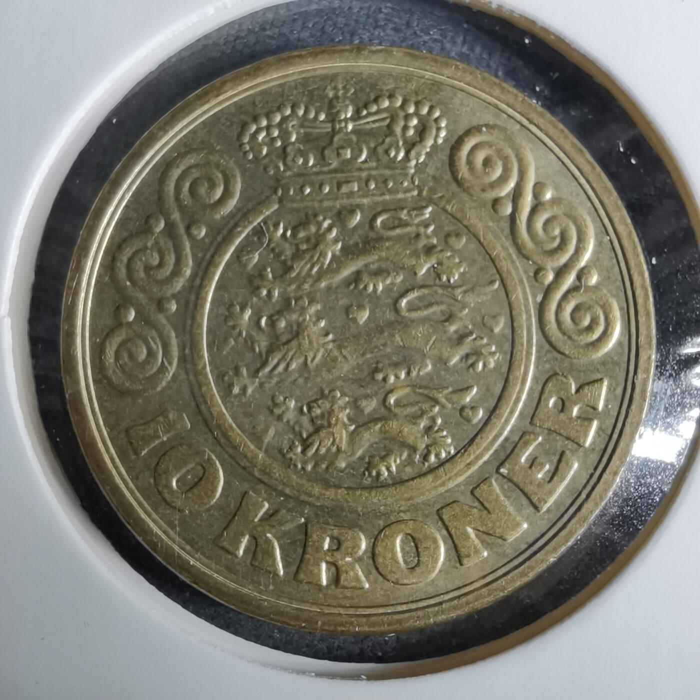 沼泽如烟--第918场 丹麦1989年10克朗