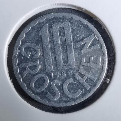 沼泽如烟--第918场 - 奥地利1988年10格罗申