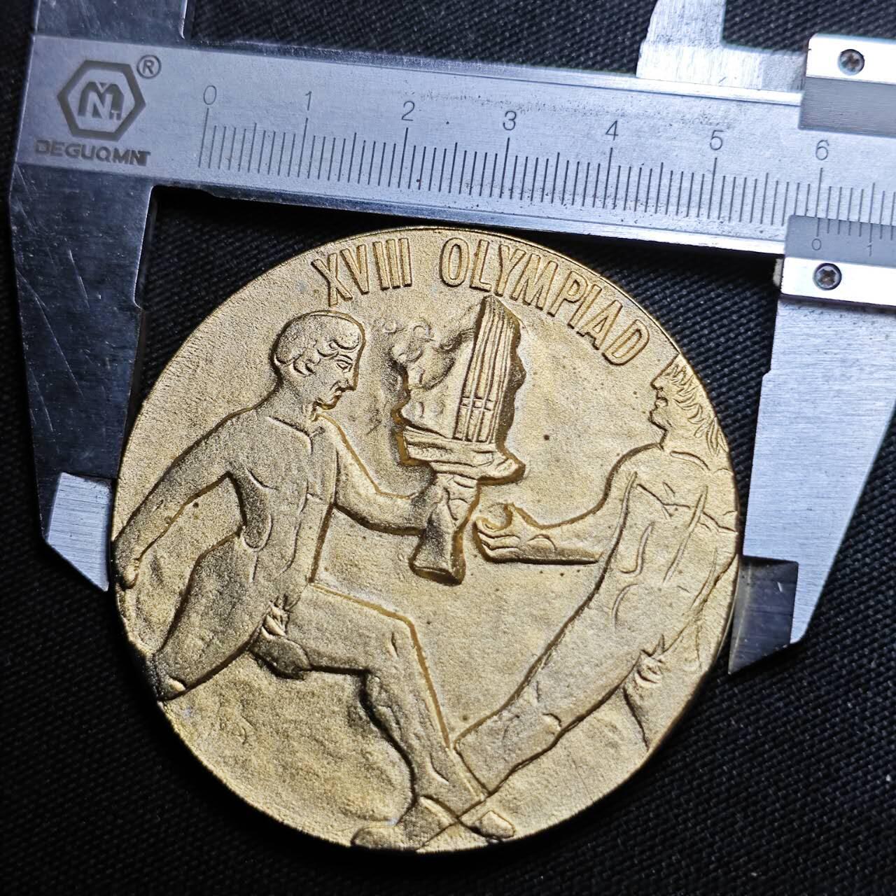 KK钱币收藏小铺 （套币 好品/批量散币 银币）专场  2月预留时间 周末发货  1964日本奥运纪念铜章