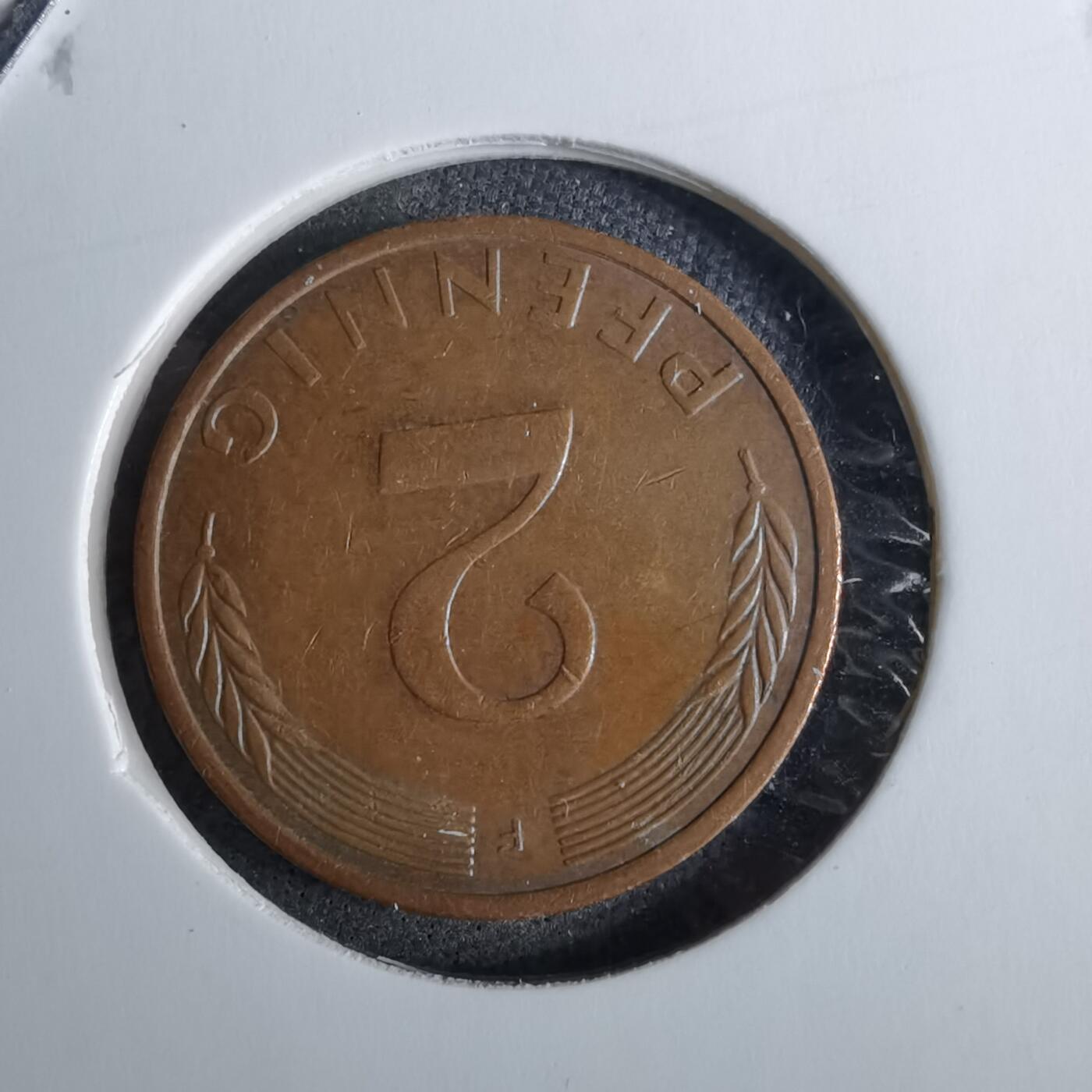 沼泽如烟--第918场 德国1971年2芬尼