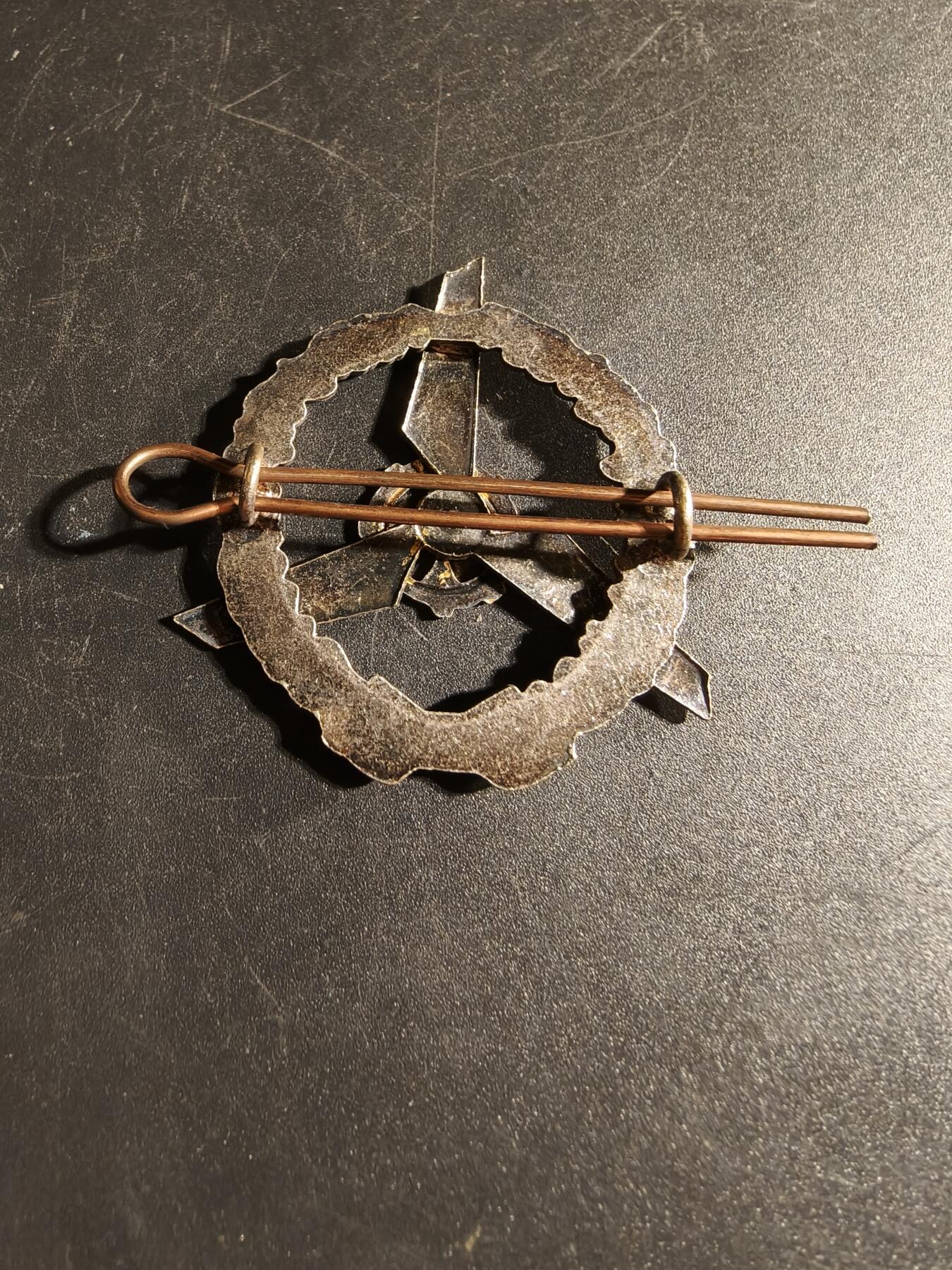 老王徽章第167期 法国陆军航空兵直升机机械师证章