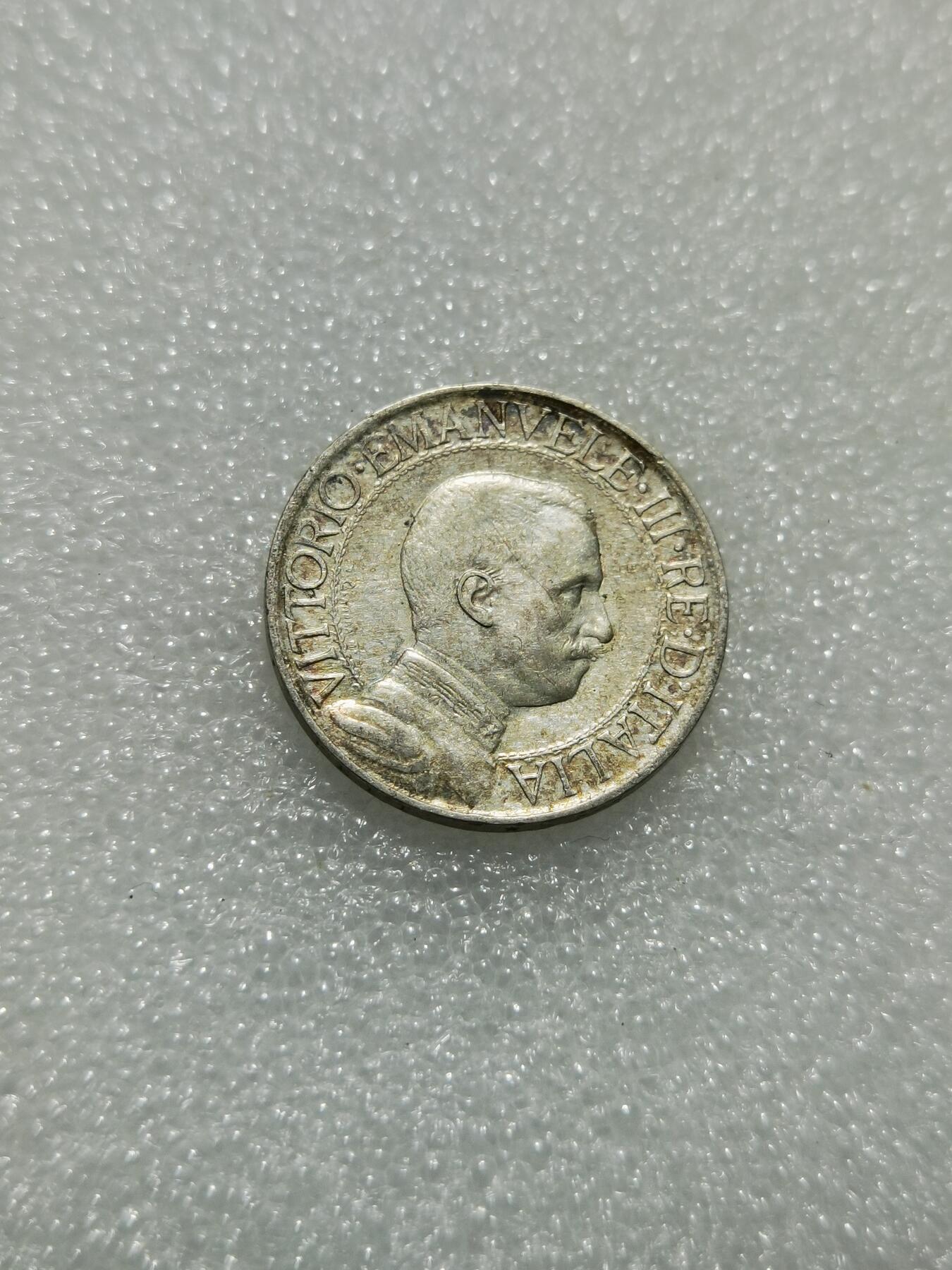 天下钱庄专场欢迎参拍 意大利胜利马车1里拉银币