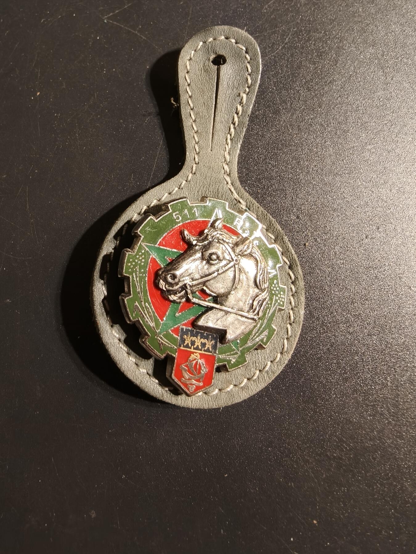 老王徽章第167期 法国第511铁路运输团证章