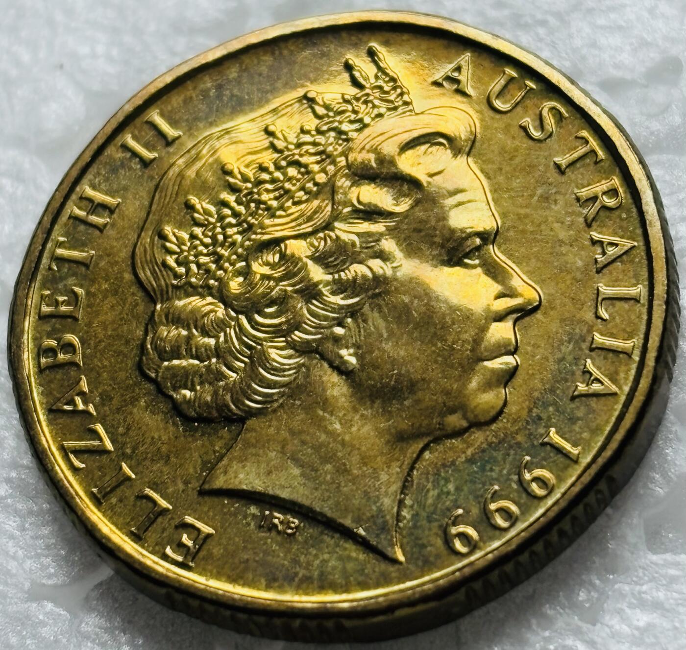 文馨钱币收藏第 284 场，【 长期接收代拍品】老藏家拍品南朝鲜李承晚时期货币，泰国大型纪念币，土耳其各时期及各国套币场 稀少原光澳大利亚1999年1澳元新澳军团90周年纪念币 卡册币