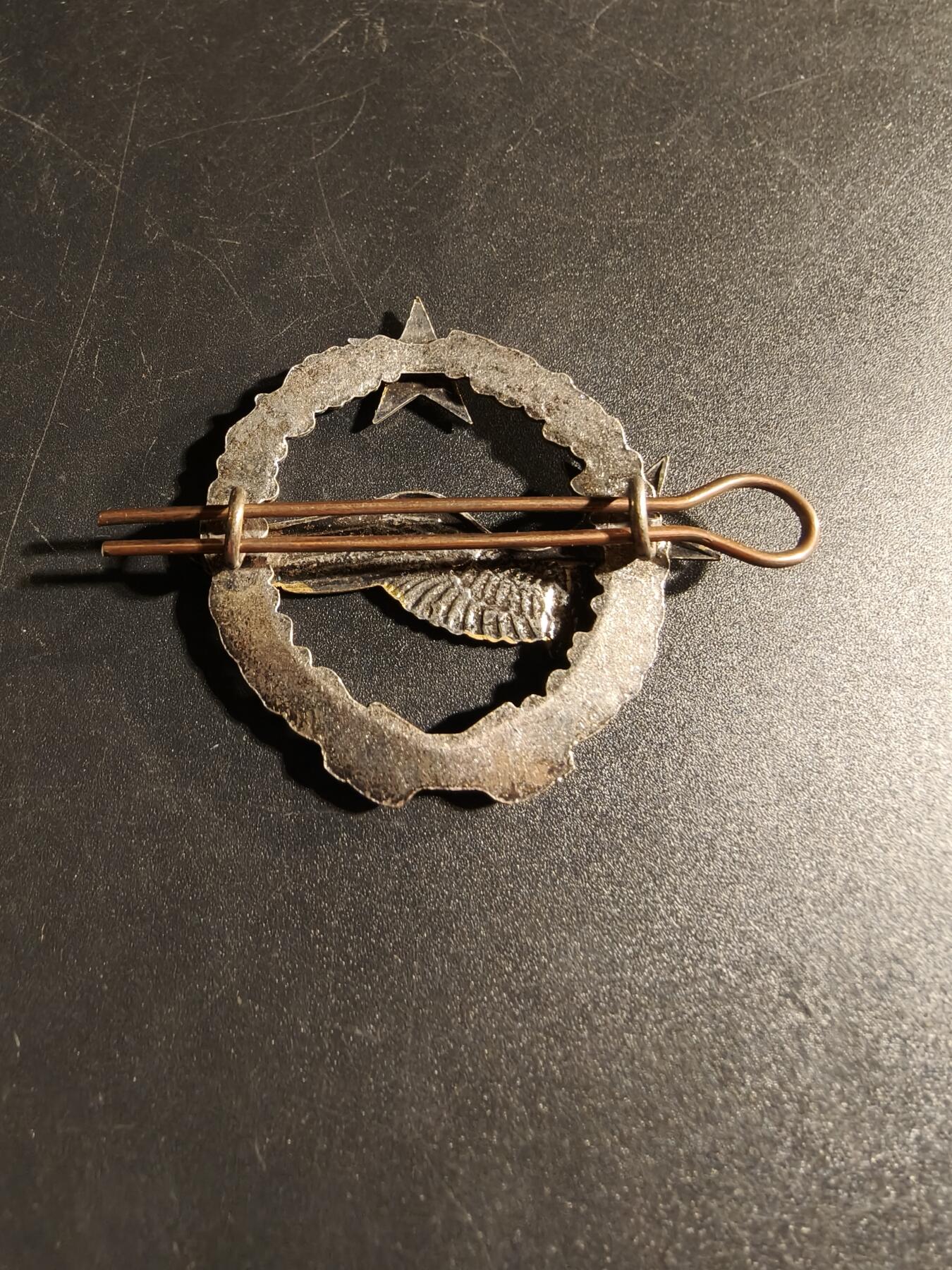 老王徽章第167期 法国空军飞行员学员证章