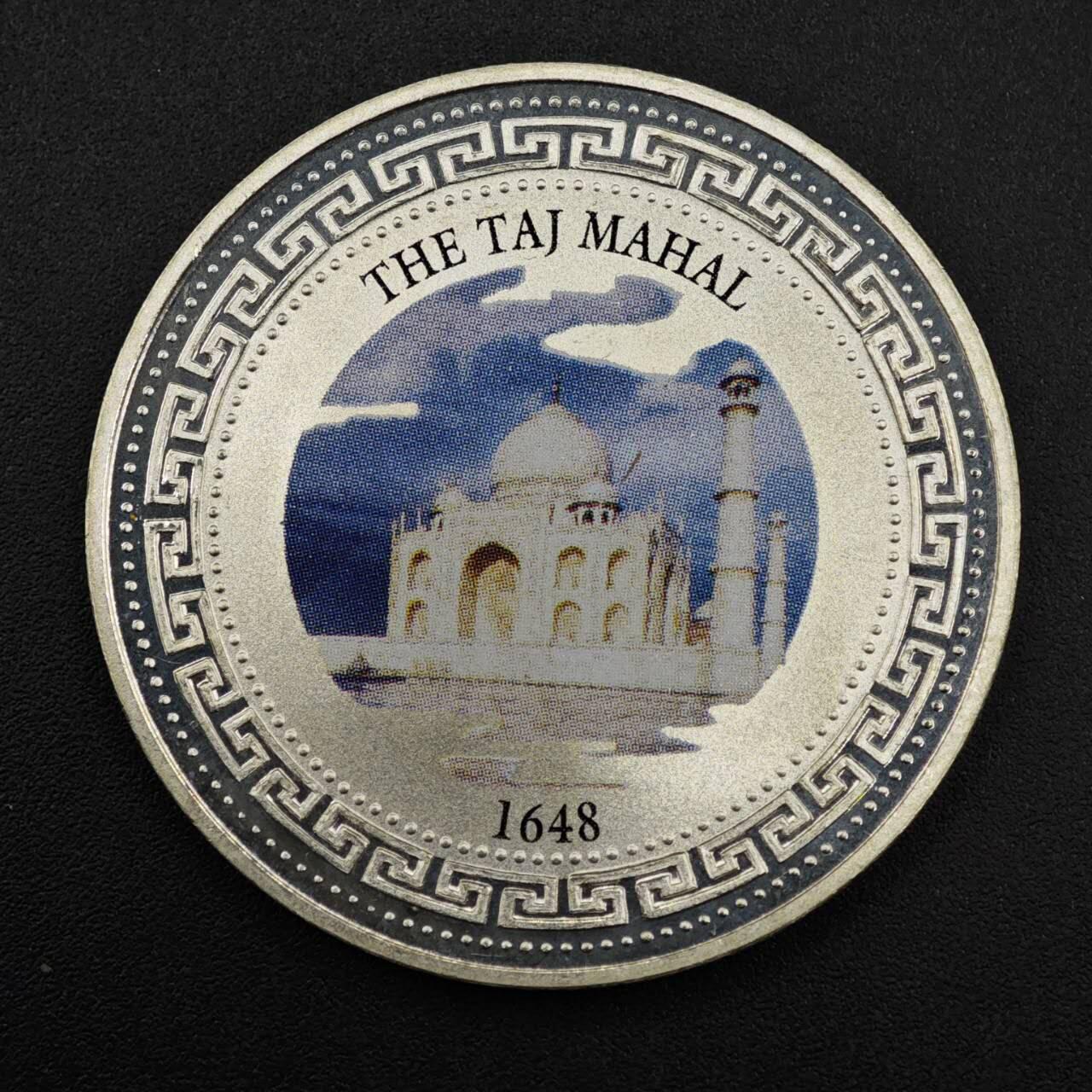 【淘币小摊】实时拍第八百一十五拍   银币套币场   满百包邮可预留二周 每周一统一发货   1998年印度泰姬陵350周年站洋银币重28.6克 银价332