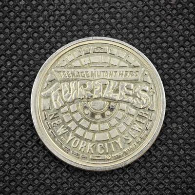 【淘币小摊】限时拍第八百一十六拍  纪念章场  满百包邮可预留两周  周一统一发货  -  忍者神龟纽约下水道纪念章直径27mm