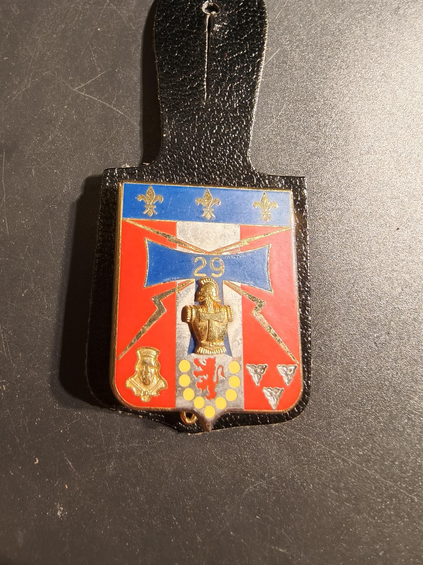 老王徽章第167期 法国第29通信团证章