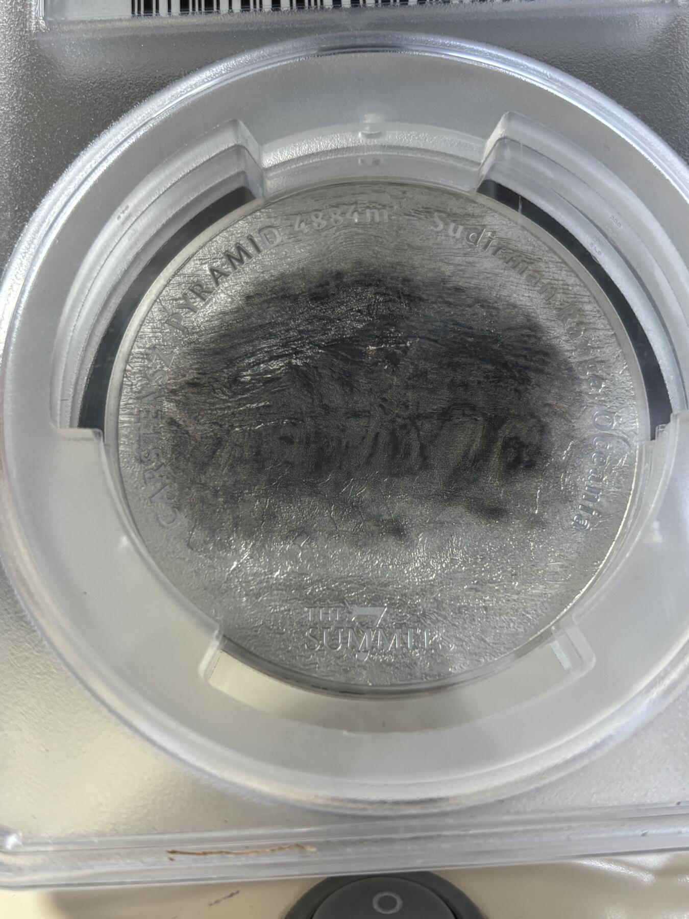 第184期拍卖 库克2020年七大峰系列查亚峰5盎司彩银币PCGS-MS70首无盒无证书，999银，发行777枚