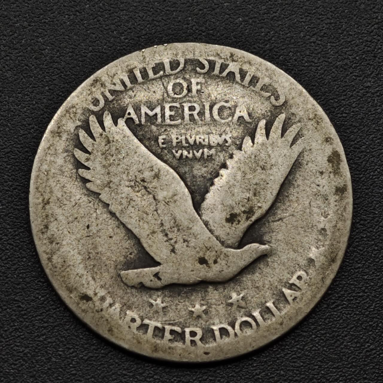 【淘币小摊】实时拍第八百一十五拍   银币套币场   满百包邮可预留二周 每周一统一发货   美国飞鹰25分银币