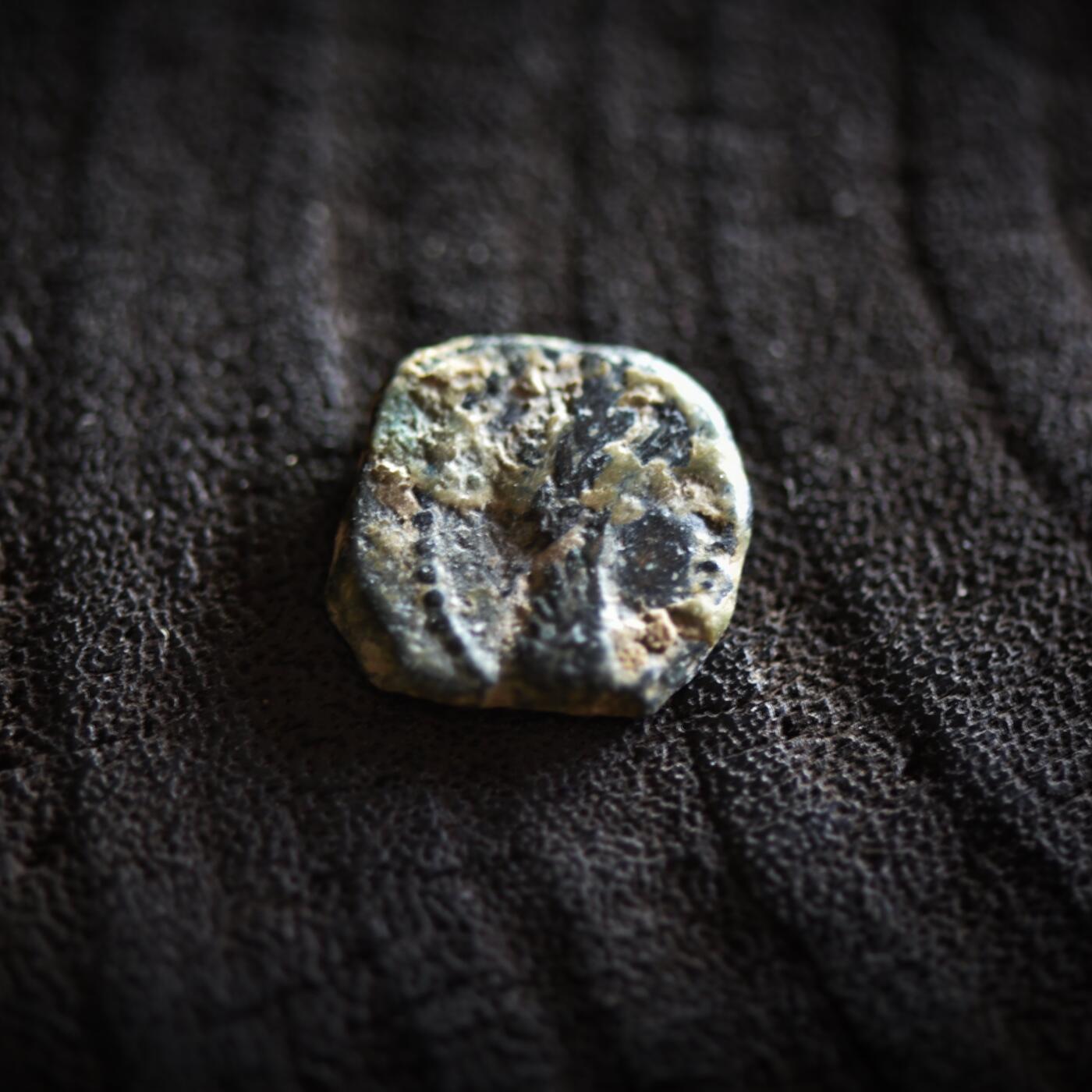 【良泉】【2025年最后一场】12月18日晚19.30点开拍！188组【直播场】西方古代钱币、丝路杂项、印章！ 公元1世纪【古罗马】犹太行省《圣经》中的寡妇小钱，1.42克