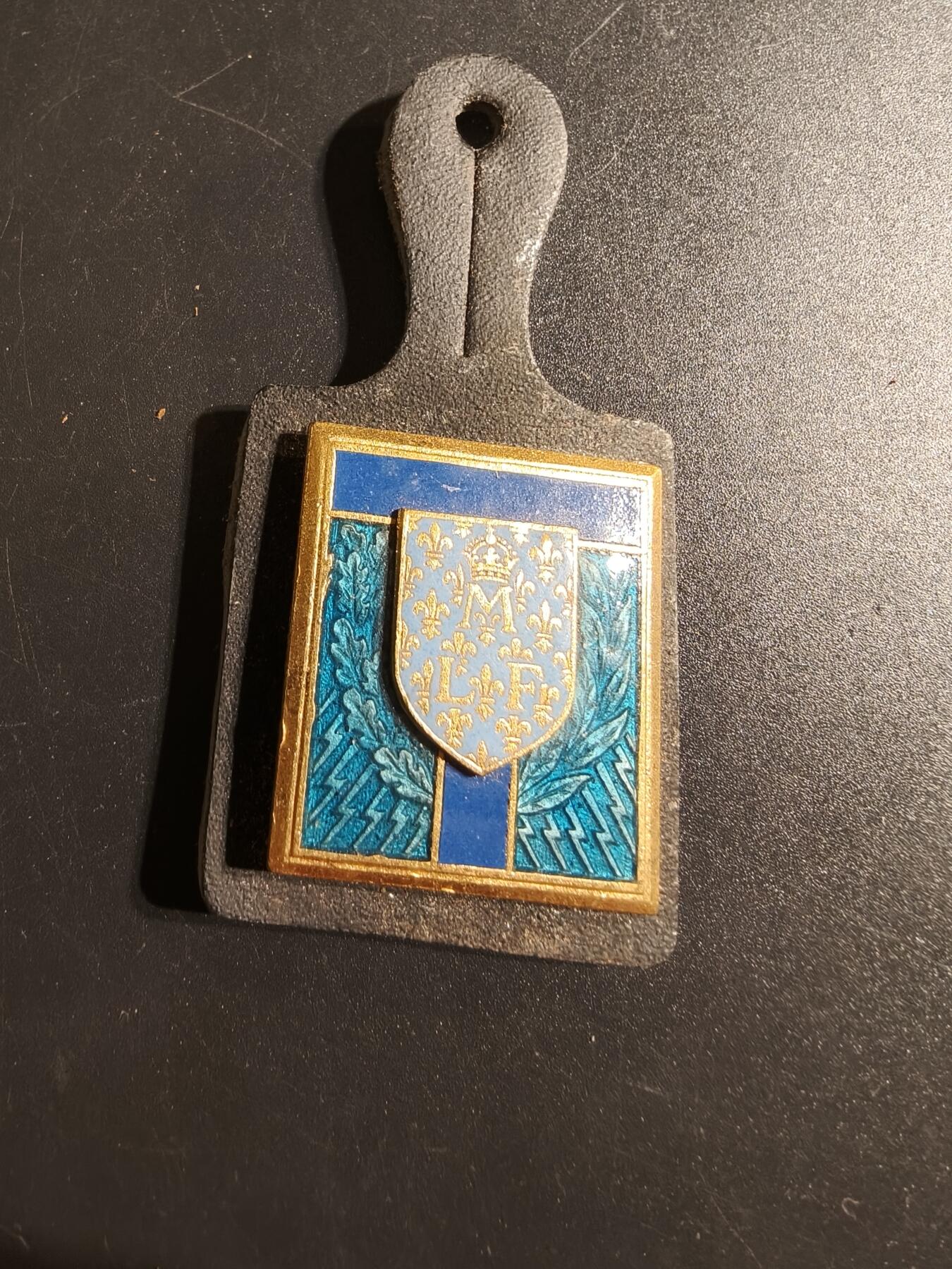 老王徽章第167期 法国通信兵专业学校证章