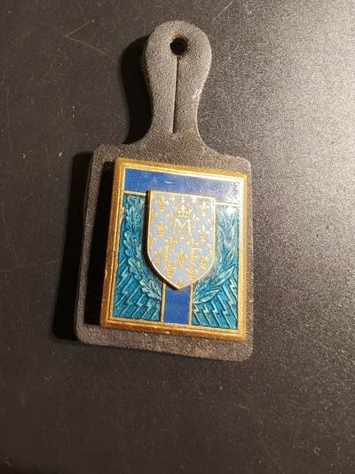 老王徽章第167期 - 法国通信兵专业学校证章