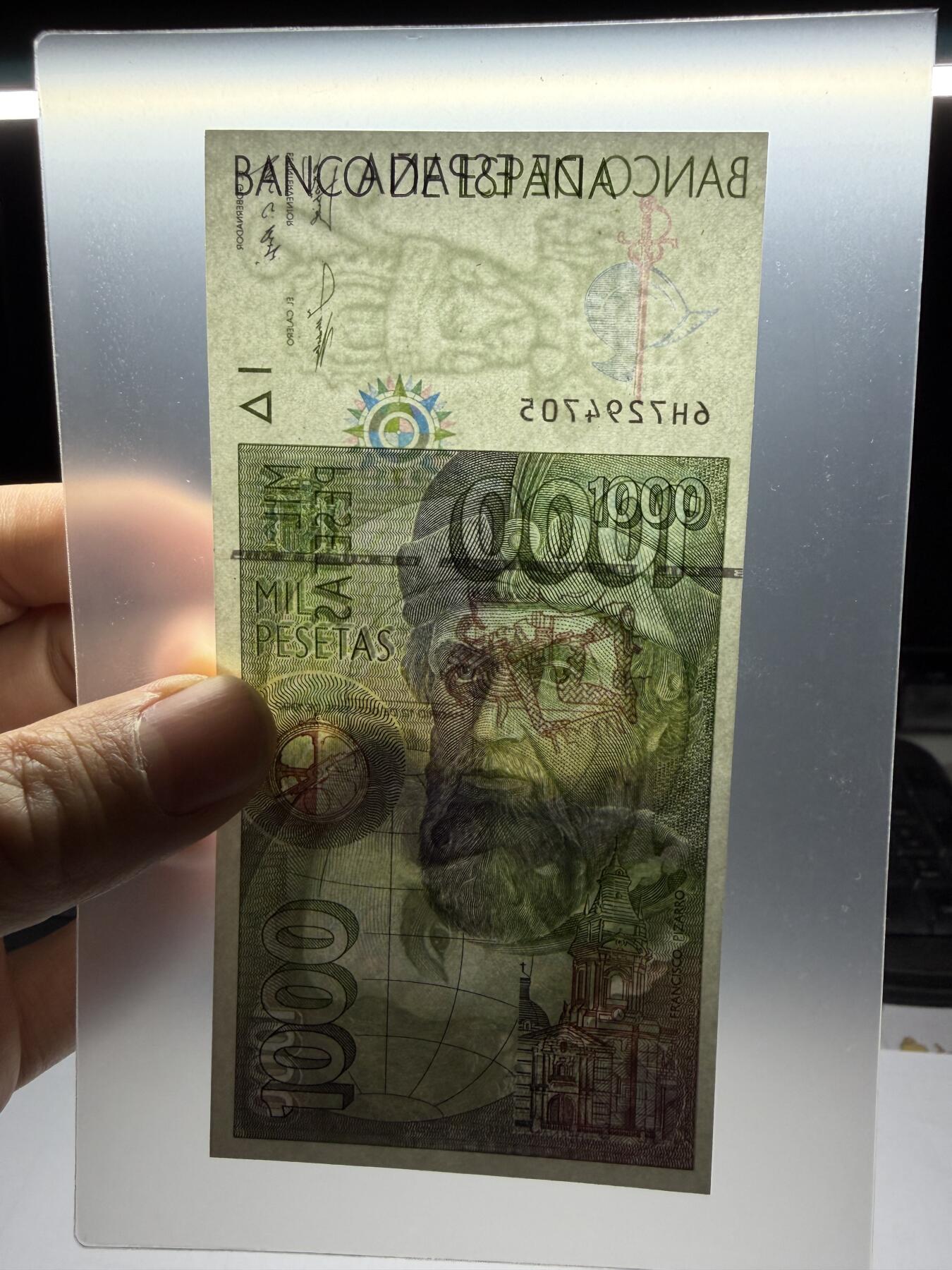 2025年集古藏今外币拍卖第十期-第10场—（总第290拍-纸币专场），本期拍完结算一次，发货时间2-3天，休息几天后继续新的一期拍卖。 全新1992年西班牙1000比塞塔