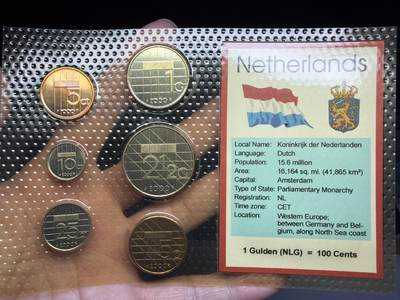 2025年集古藏今外币拍卖第十期-第10场—（总第290拍-纸币专场），本期拍完结算一次，发货时间2-3天，休息几天后继续新的一期拍卖。 - 2000年清年份荷兰一套