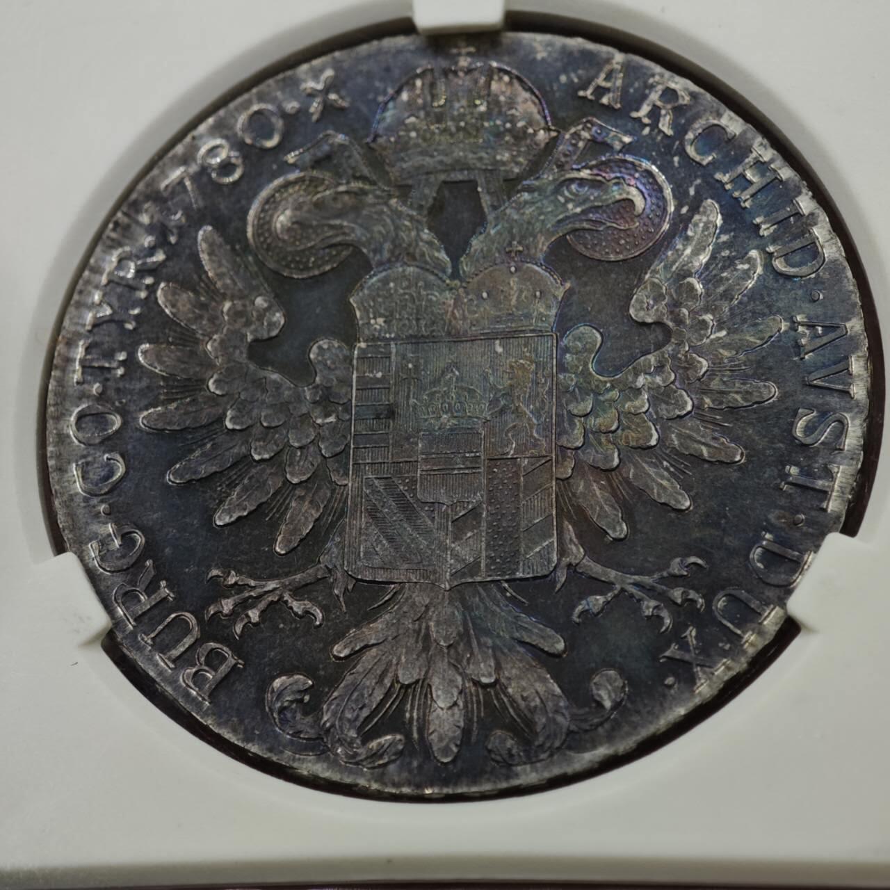 【淘币小摊】实时拍第八百一十五拍   银币套币场   满百包邮可预留二周 每周一统一发货   奥地利大奶妈银币重28.3克833银银价304