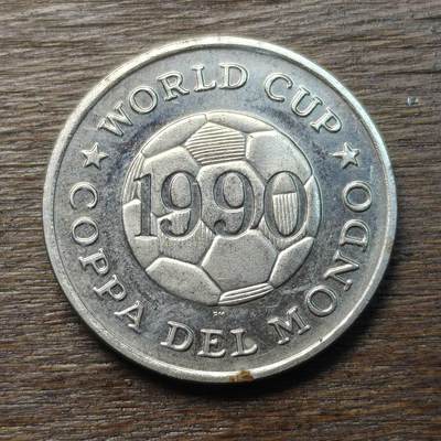 【铜匠收藏】★第134场★散币场，无佣金，30包邮。不满30元，支付5元运费。《接受代拍 代送NGC评级》 - 世界杯纪念章 铁质代用币