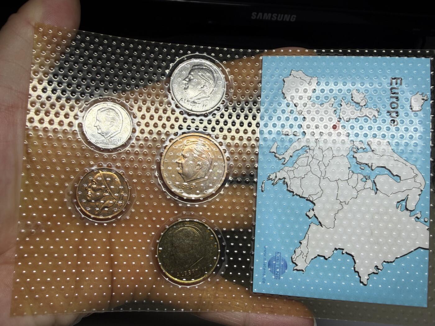 2025年集古藏今外币拍卖第十期-第10场—（总第290拍-纸币专场），本期拍完结算一次，发货时间2-3天，休息几天后继续新的一期拍卖。 1994-1998年比利时一套