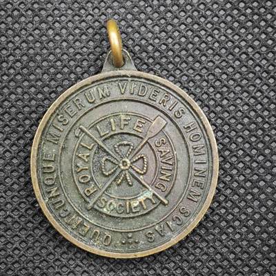 【淘币小摊】限时拍第八百一十六拍  纪念章场  满百包邮可预留两周  周一统一发货  -  英国社会救援铜章直径32mm